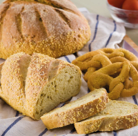 Εικόνα συνταγής για Ψωμί με Καλαμποκάλευρο